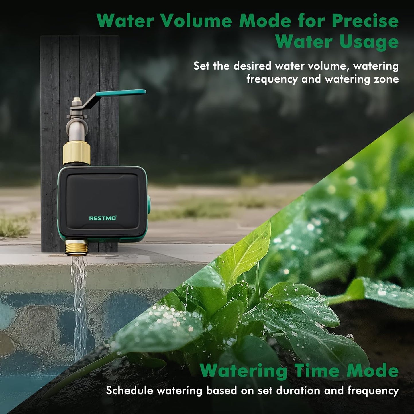 WiFi Smart Sprinkler Timer with APP Remote Control for Garden Hose