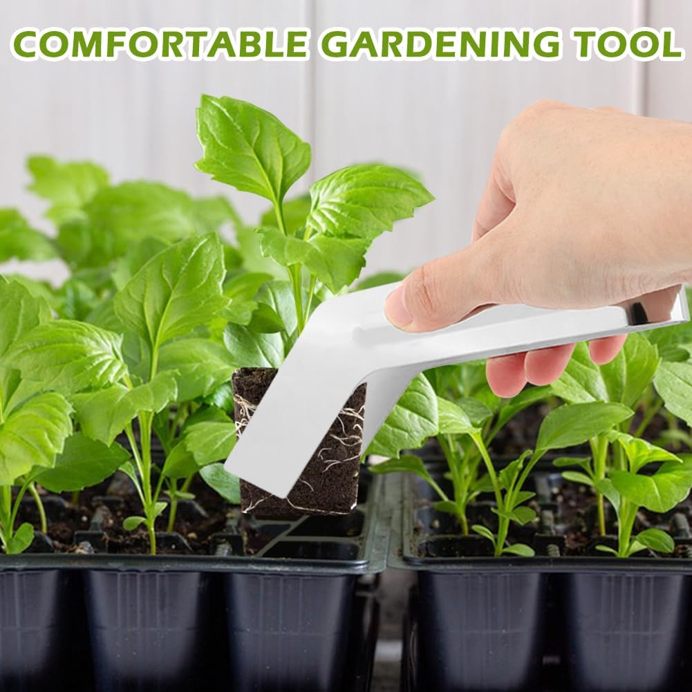 2Pcs Seedling Transplant Tongs,6.7 Inch Stainless Steel Gardening Plants Transplant Tongs,Gardening Planting Tool for Seedling Transplantation,Seedling Remove Transplant Pliers