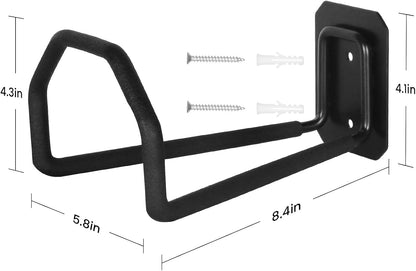 Heavy Duty Garden Hose Holder, Wall Mount Hose Hanger Holds 150FT