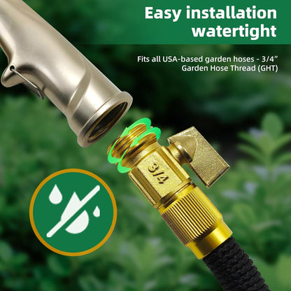Heavy Duty Garden Hose Nozzle, High Pressure Handheld Sprayer