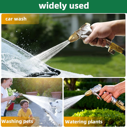 Heavy Duty Garden Hose Nozzle, High Pressure Handheld Sprayer