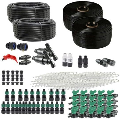 Drip Irrigation Kit for Small Farms - Kit Size : Deluxe