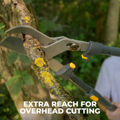 Woodland Tools Duralight Compact Lopper, 16 Inch Anvil Branch Cutter with Gear Assist and Glass-Filled Nylon Handles, Lightweight Tree Pruner for Dry Branches, Tight Spaces, and Everyday Yard Work