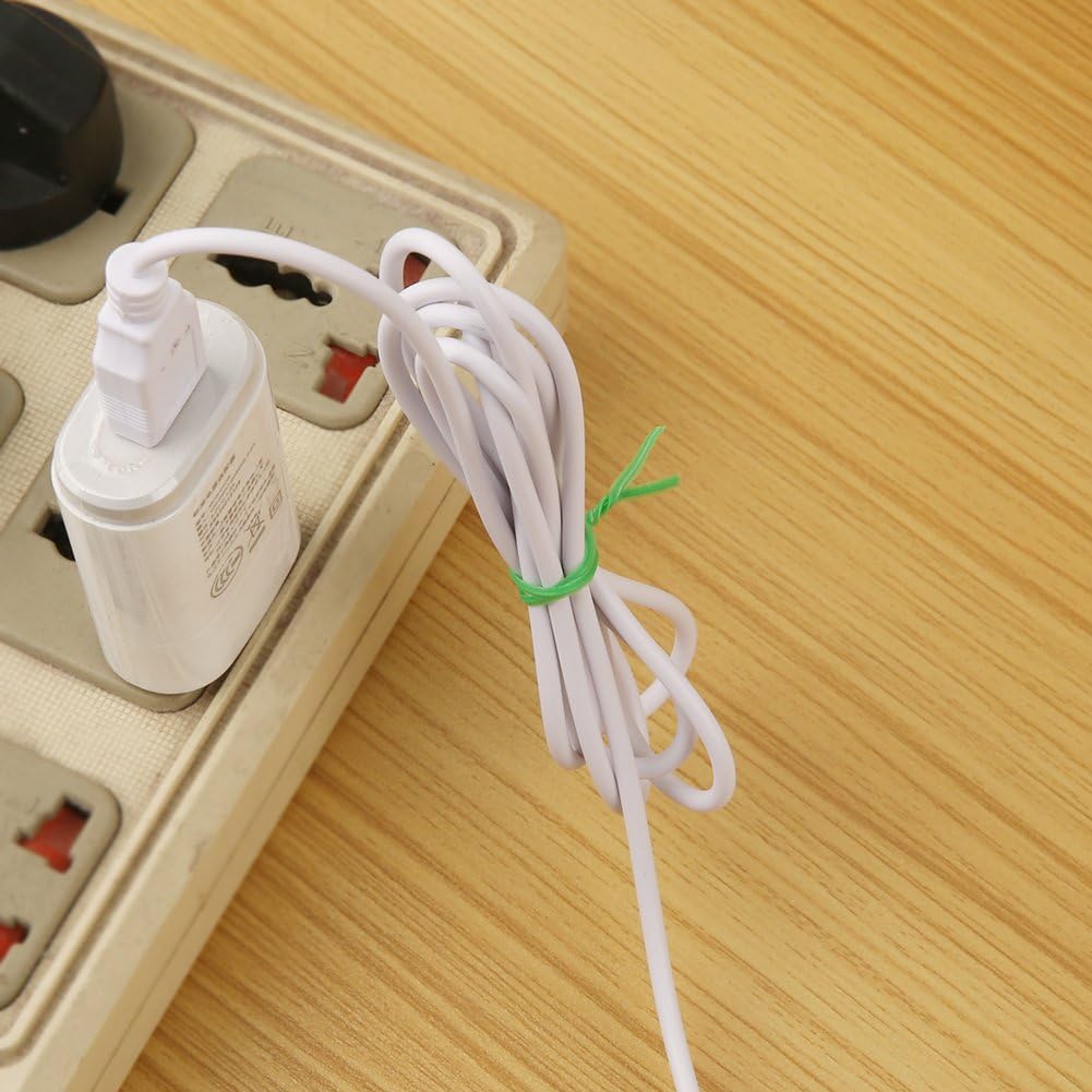 328 Feet Garden Plant Twist Tie with Cutter for Gardening, Home, Office (Green)