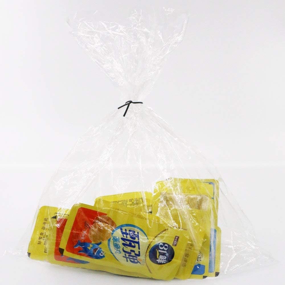 1000Pcs 8 Inch Plastic Twist Ties,Cable Ties for Making Facial Face Mask Plants Party Cello Candy Gift Bags Cake Pops-Black
