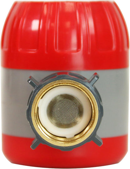 International 41002: Single Zone Water Timer with Digital Display, Water-Resistant Construction, Set Frequency, Duration and Time Delay, 1-Pack, Red/Black