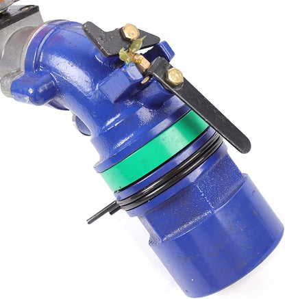 1 inch Irrigation Sprinklers Lawn Sprinkler, Agriculture Irrigation Spray Gun Sprinkler Large Area Sprinkler 360° Adjustable Watering, Impact Spray for Farms Orchards Tea Gardens Forestry