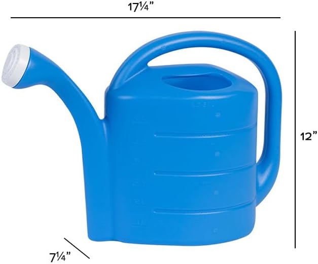 Root & Vessel 30411 Deluxe 2-Gallon Watering Can, Red