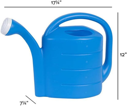 Root & Vessel 30411 Deluxe 2-Gallon Watering Can, Red