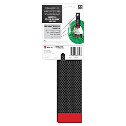 Easy Hang Extension Cord Holder Organizer Variety Pack | Holds 60-100lbs, Heavy Duty Straps Fit Easily on Hooks or Nails | Perfect for Garage Organization | 3-pk 10", 14" and 18", Black