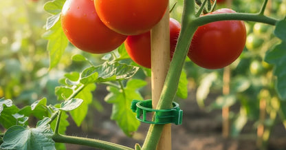 100 Secured Plastic Plant Clip, New Reusable Plant Support Clips Plastic Clips Tomato Clips for Securing Plants for Climbing Plants, Grape, Vegetable Stems (50 Pcs)