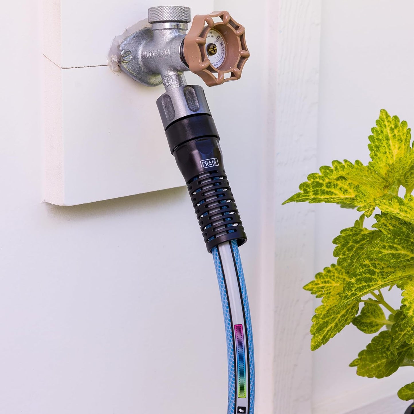 Aquamaster Leader Hose 5/8" 10ft, High-Performance Flexible Hose with Dual Couplings and Adapter, Kink-Proof, Durable, Easy to Connect
