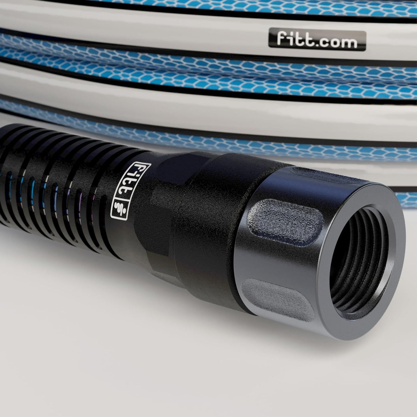 Aquamaster Leader Hose 5/8" 10ft, High-Performance Flexible Hose with Dual Couplings and Adapter, Kink-Proof, Durable, Easy to Connect