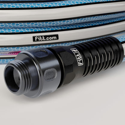 Aquamaster Leader Hose 5/8" 10ft, High-Performance Flexible Hose with Dual Couplings and Adapter, Kink-Proof, Durable, Easy to Connect