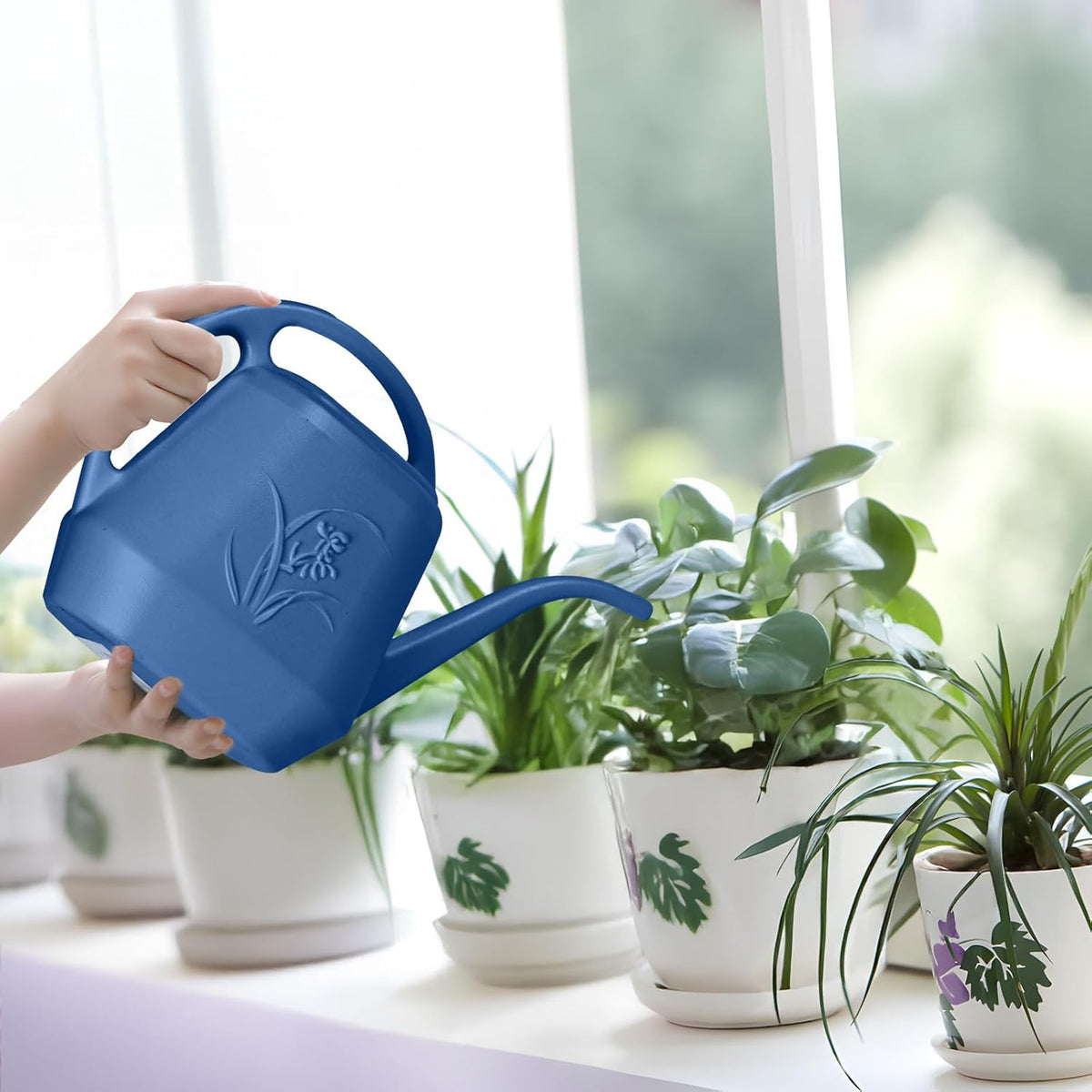 Plant Watering Can - 1/2 Gallon - Rose Red
