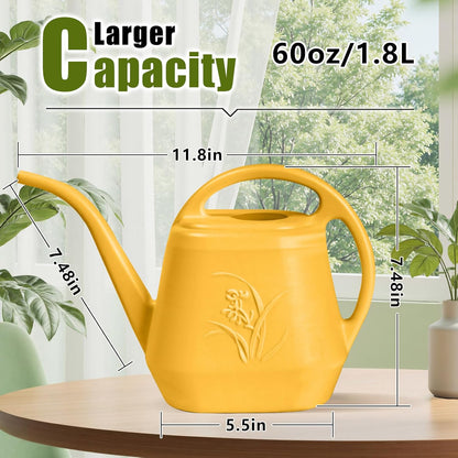 Plant Watering Can - 1/2 Gallon - Rose Red