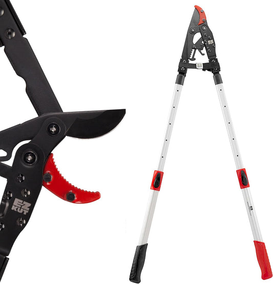 G2 Tree Trimmer Ratcheting Branch Cutter. Heavy Duty Branch Cutter. 42 inch Extendable Anvil Hand Loppers. Tree Pruner Trusted Since 1988. Chops Thick Branches with Ease.