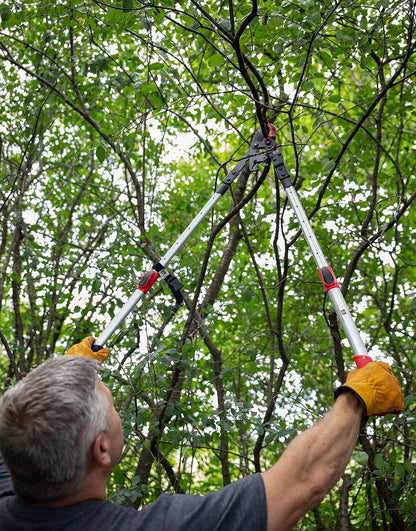 G2 Tree Trimmer Ratcheting Branch Cutter. Heavy Duty Branch Cutter. 42 inch Extendable Anvil Hand Loppers. Tree Pruner Trusted Since 1988. Chops Thick Branches with Ease.