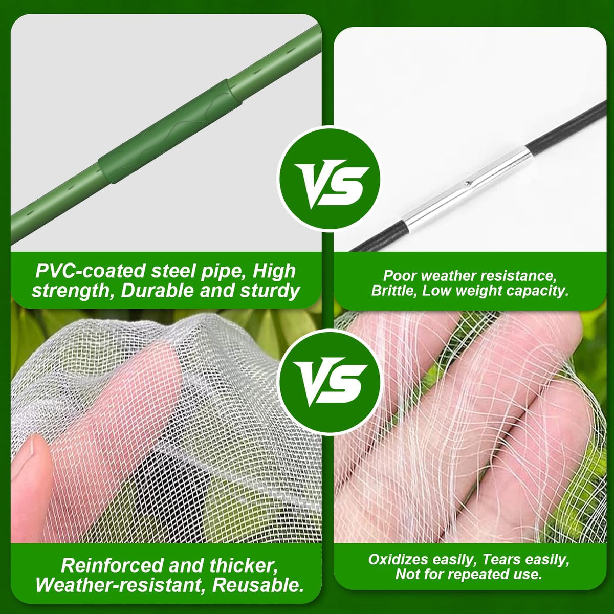 Garden Netting 10x20FT Ultra Fine Mesh Netting Bird Barrier Protection Vegetable Fruit Tree Bushes Plant Cover for Raised Bed
