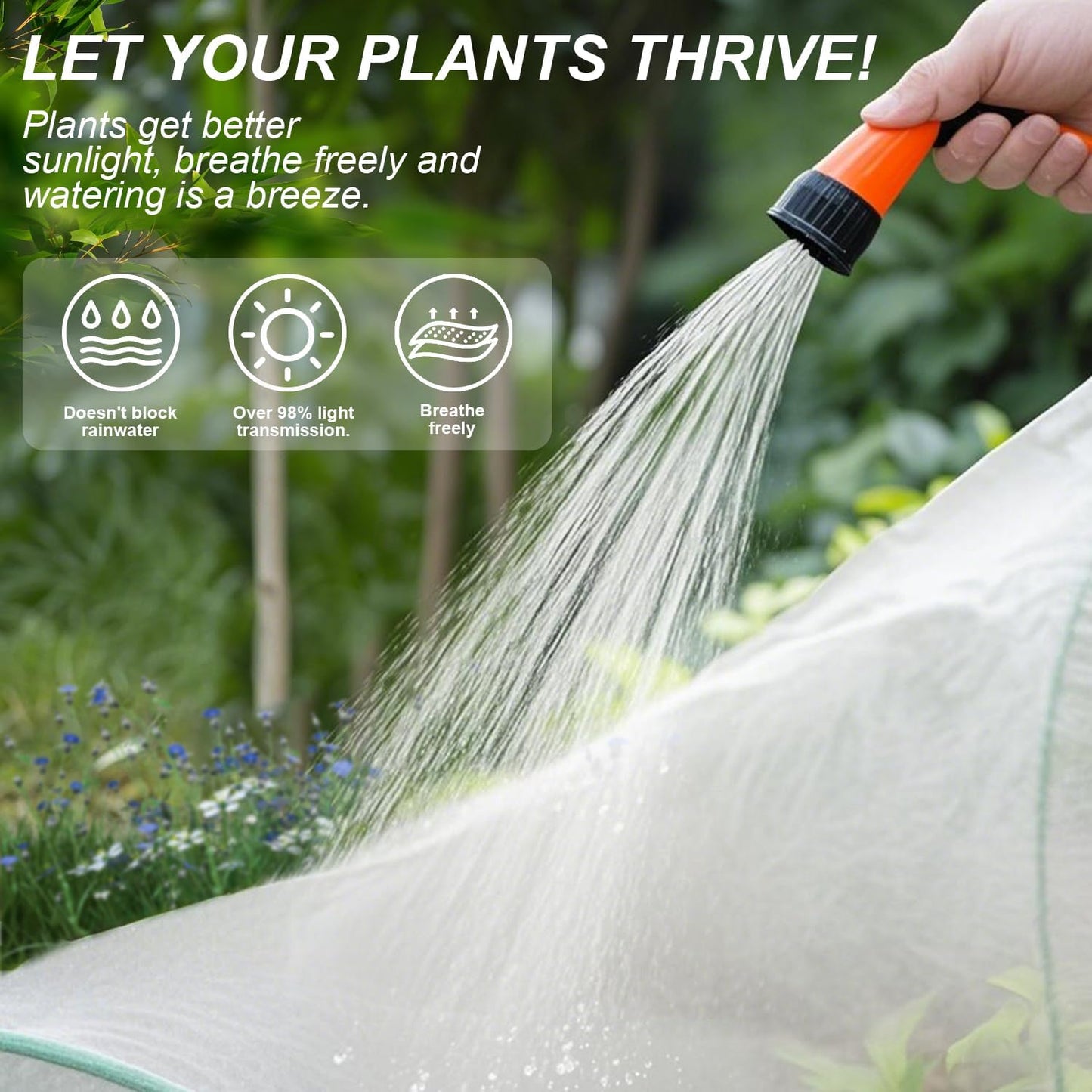Garden Netting 10x20FT Ultra Fine Mesh Netting Bird Barrier Protection Vegetable Fruit Tree Bushes Plant Cover for Raised Bed
