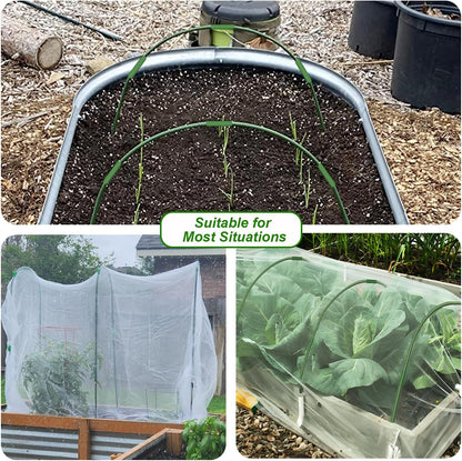 Garden Netting 10x20FT Ultra Fine Mesh Netting Bird Barrier Protection Vegetable Fruit Tree Bushes Plant Cover for Raised Bed