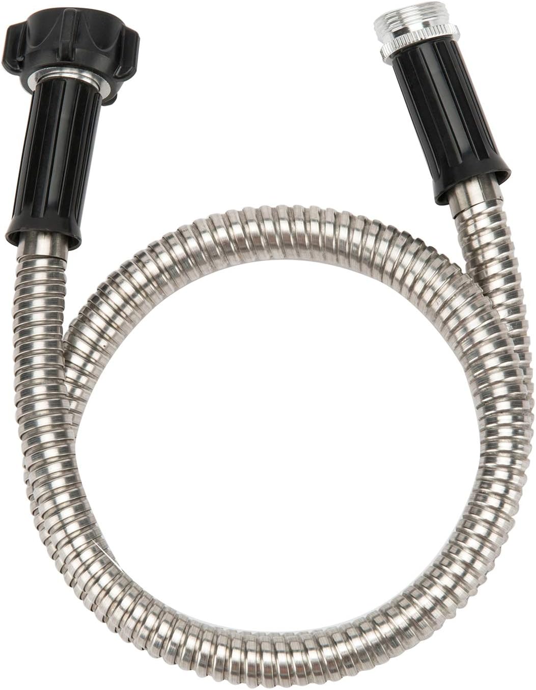 304 Stainless Steel 3 Feet Short Garden Hose with Female to Male Connector, Water Hose, Metal Hose, Outdoor Hose (3ft)