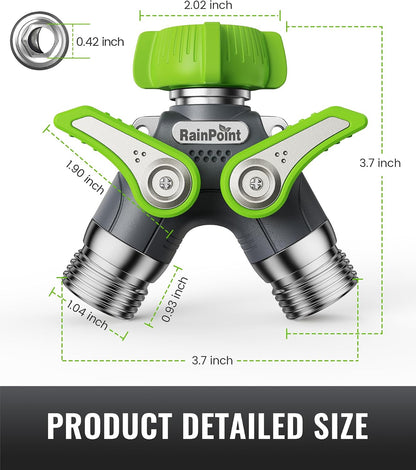 2 Way Garden Hose Splitter