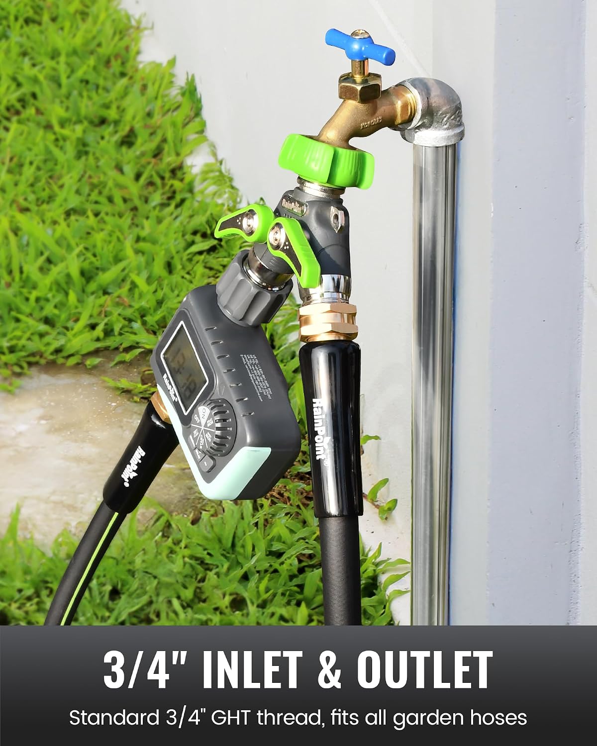 2 Way Garden Hose Splitter