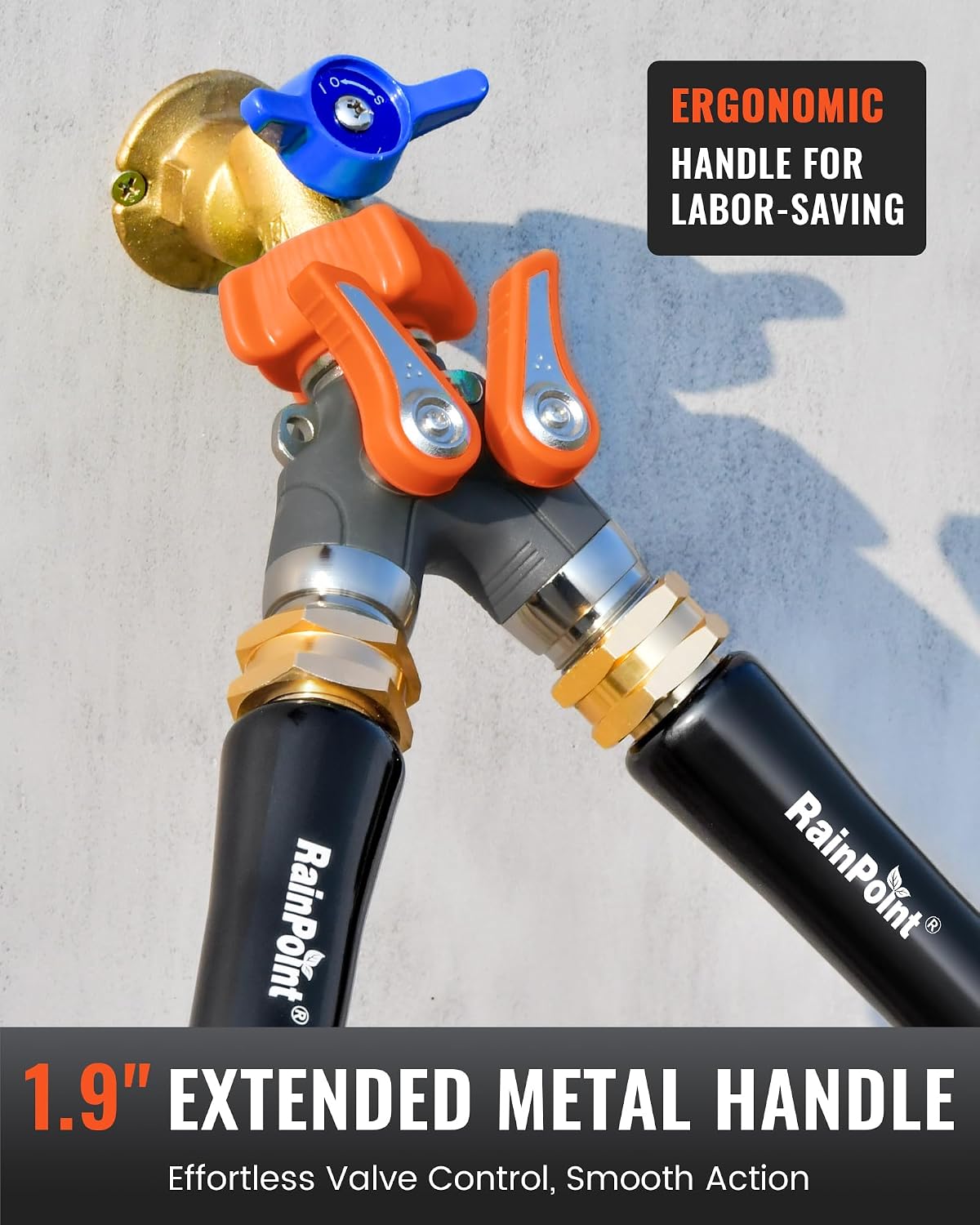 2 Way Garden Hose Splitter