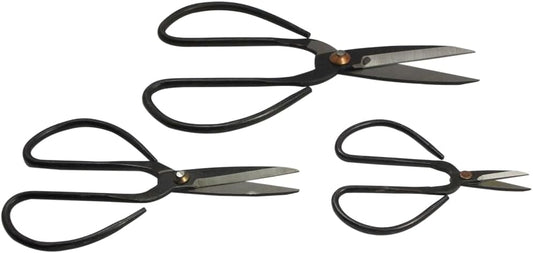 Chinese Scissors with Super Sharp Edges Suitable for Embroidery, sewing, Craft, Art Work, and Everyday Usage (8-6-4-Inch Bundle)