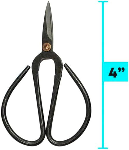 Chinese Scissors with Super Sharp Edges Suitable for Embroidery, sewing, Craft, Art Work, and Everyday Usage (8-6-4-Inch Bundle)