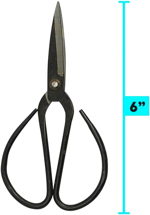 Chinese Scissors with Super Sharp Edges Suitable for Embroidery, sewing, Craft, Art Work, and Everyday Usage (8-6-4-Inch Bundle)