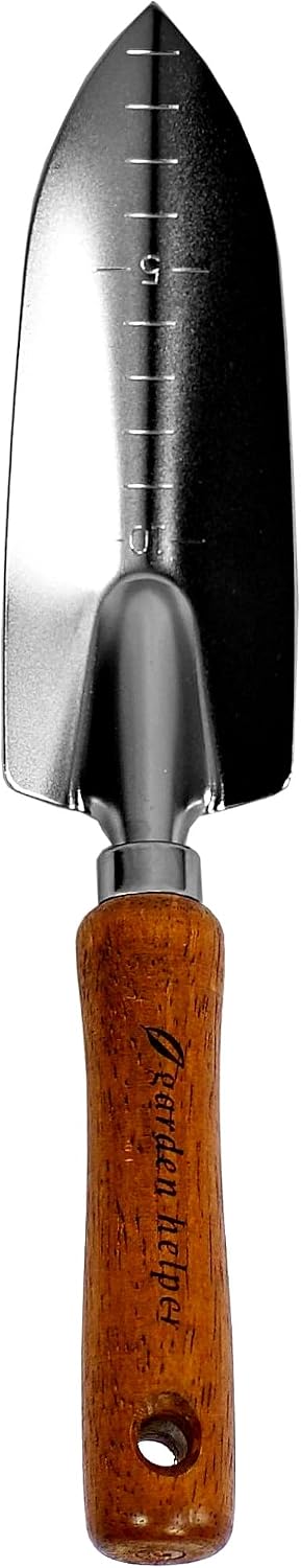 Japanese Hand Rake Garden Tool - Japanese Steel with Wood Handle - Small Rake for Leaves, Handheld Garden Cleaning Tool - Made in Japan