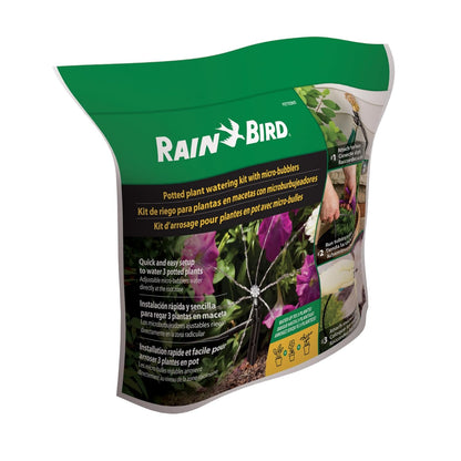 POTTEDKIT Drip Irrigation Kit, Full Circle, 1/4"