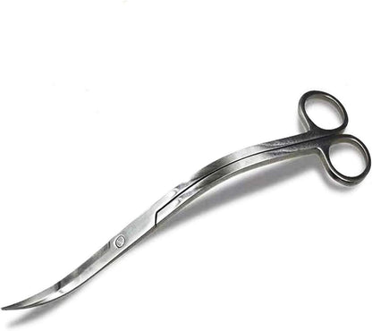 Aquarium Scissors Stainless Steel Mirror Wave Scissors