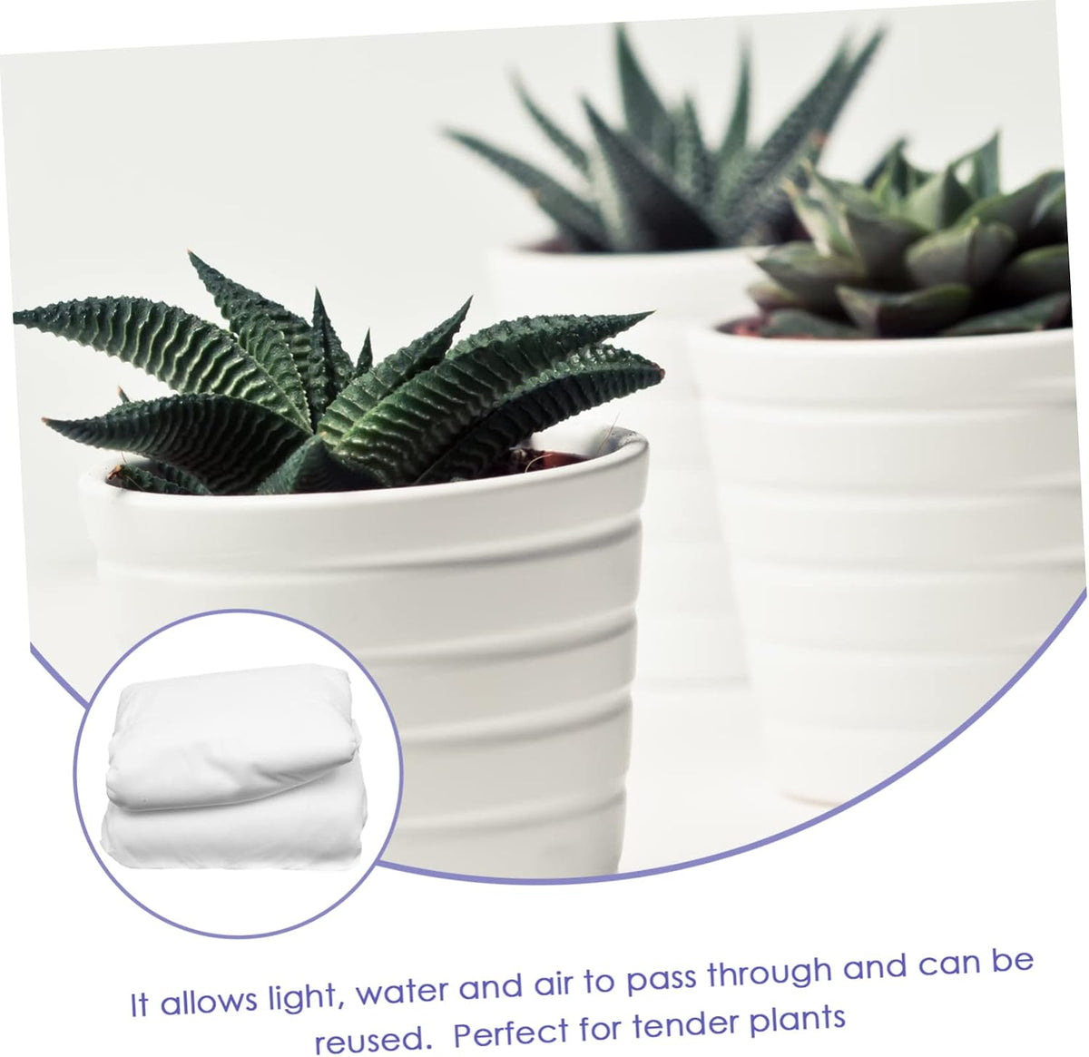 3m Reusable Floating Row Cover Freeze Blankets for Plants Winter Covers