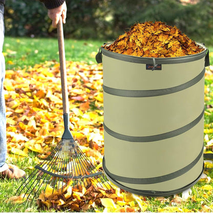 45 Gallon Collapsible Garden Bag Hard Bottom