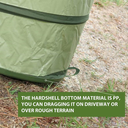 45 Gallon Collapsible Garden Bag Hard Bottom