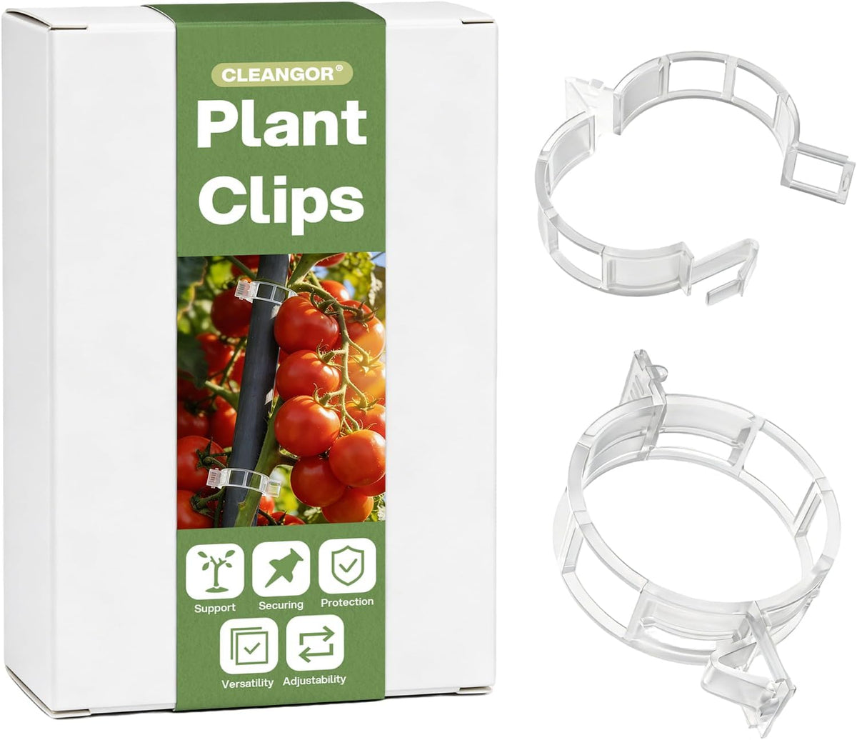 300Pcs Plant Clips, Plant Support Clips Plastic Trellis Clips