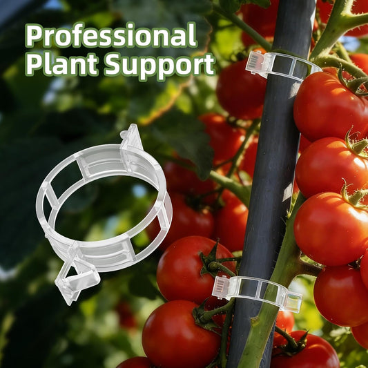 300Pcs Plant Clips, Plant Support Clips Plastic Trellis Clips