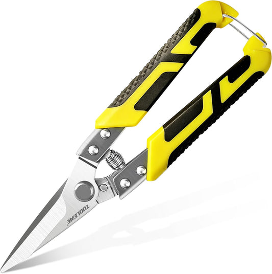 8.7 Inch Tin Snips Heavy Duty Metal Cutter