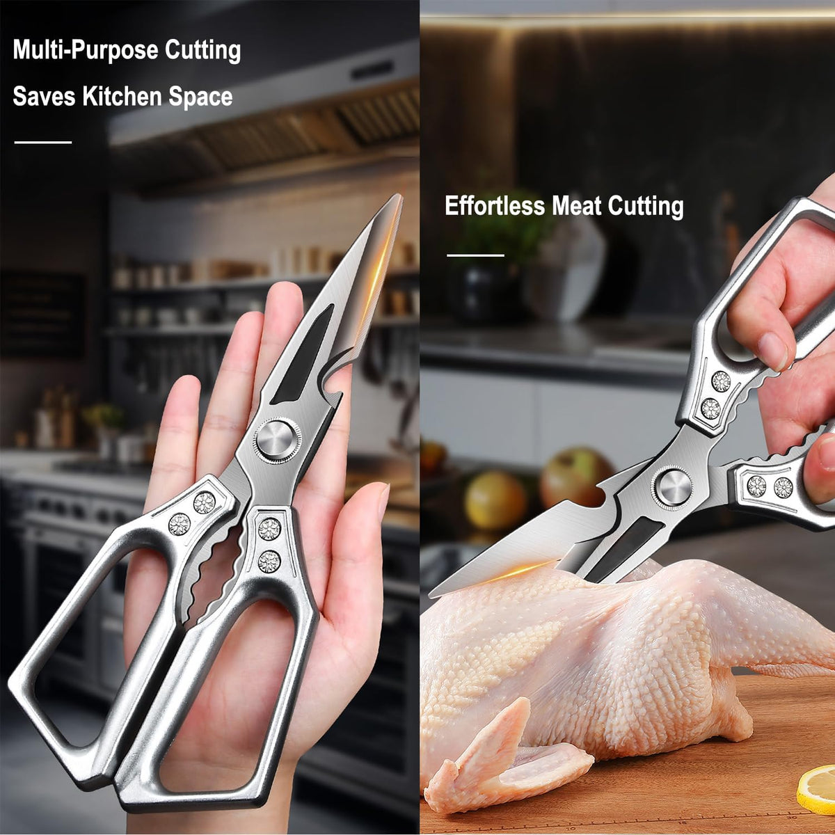 8.7 Inch Tin Snips Heavy Duty Metal Cutter