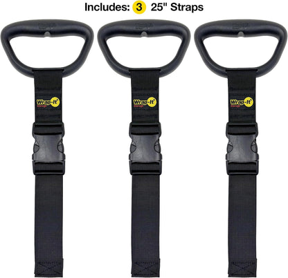 Clip 'n Carry Straps - 25" (3-Pack)