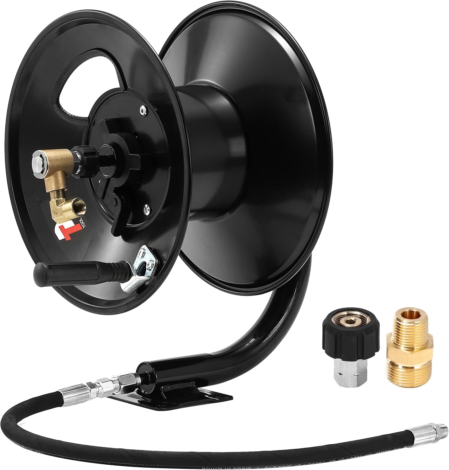 Pressure Washer Hose Reel 100FT x 3/8" / 150FT x 1/4" for Water