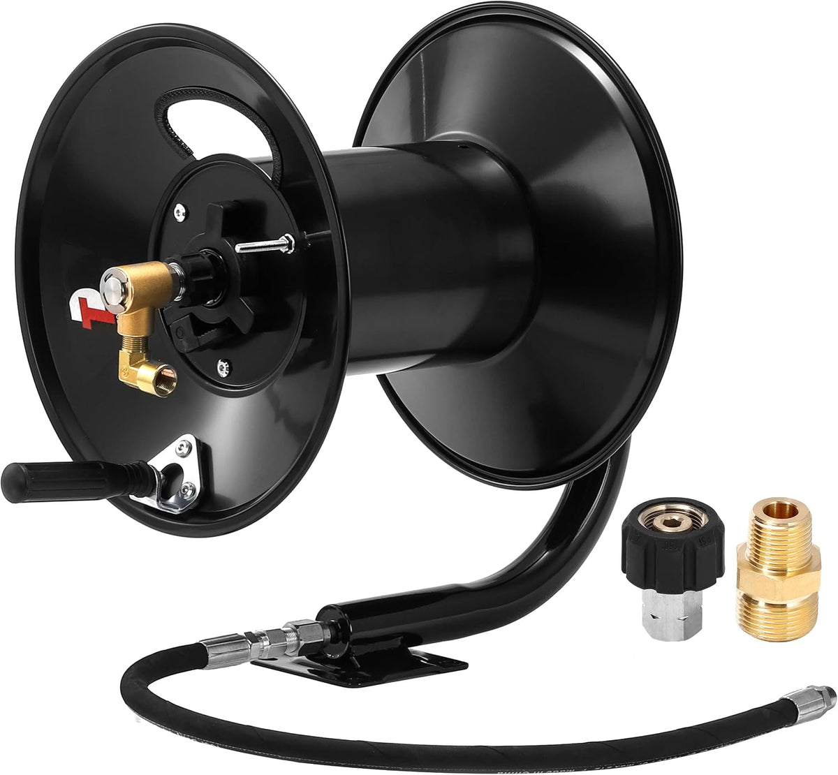 Pressure Washer Hose Reel 100FT x 3/8" / 150FT x 1/4" for Water