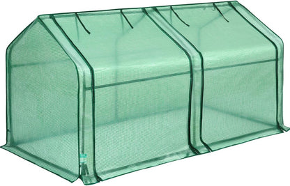 Mini Greenhouse for Indoor Outdoor, Portable Quick-Setup Tabletop