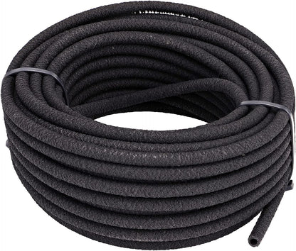 015005T 1/4-Inch by 50-Foot Soaker Hose Tubing for Drip Irrigation, Use in Vegetable Garden, Planters, and Borders, 50-Foot, Black