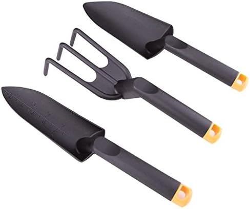 Garden Hand Tools Set Fiber Composite - Garden Trowel, Transplanter and Cultivator - Extra Strength Nylon Fiberglass - Lightweight but Stronger Than Steel - Break-Proof Guarantee