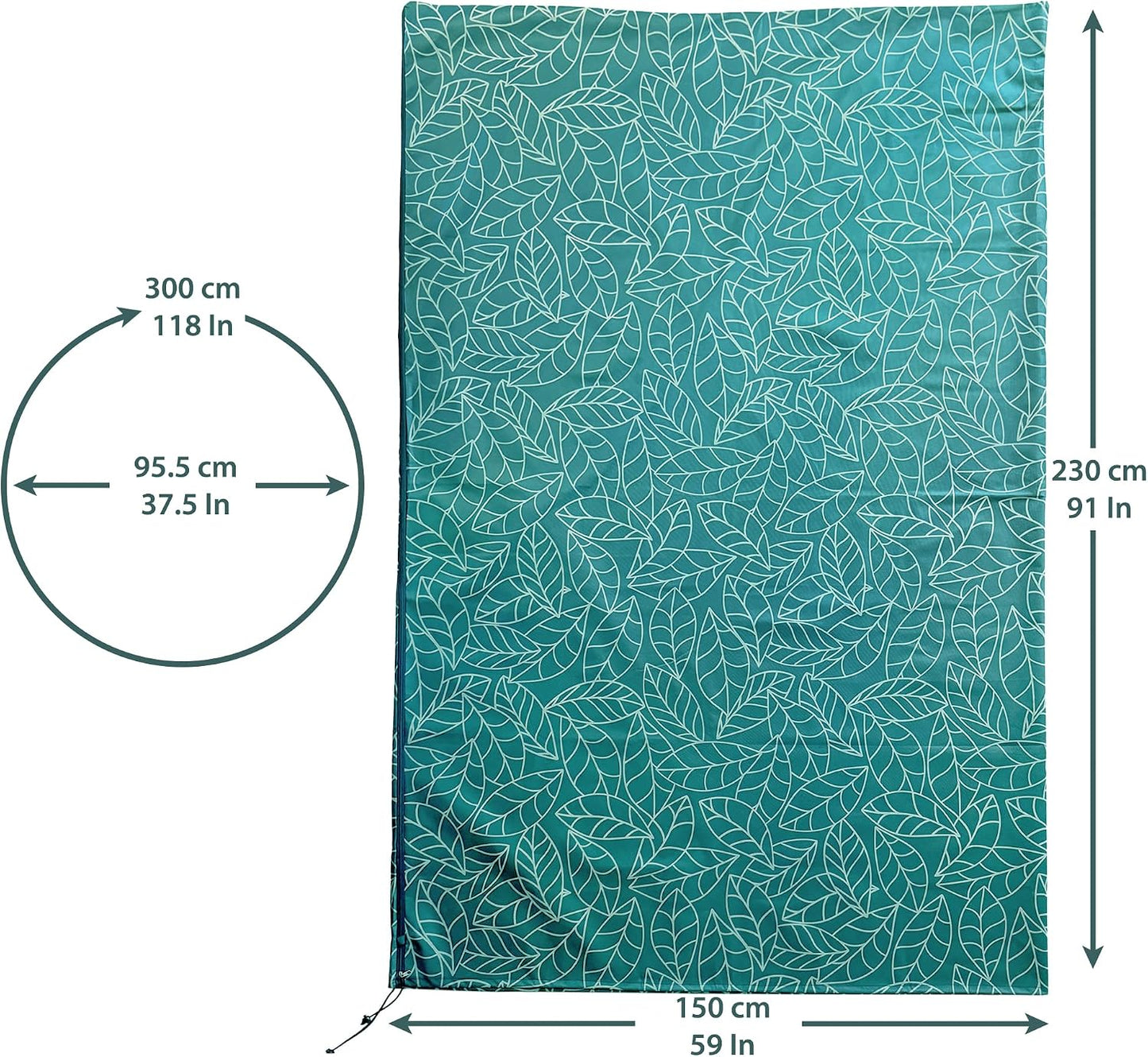 Plant Covers Freeze Protection 47"x71" | 2-Pack Winter Frost Blankets
