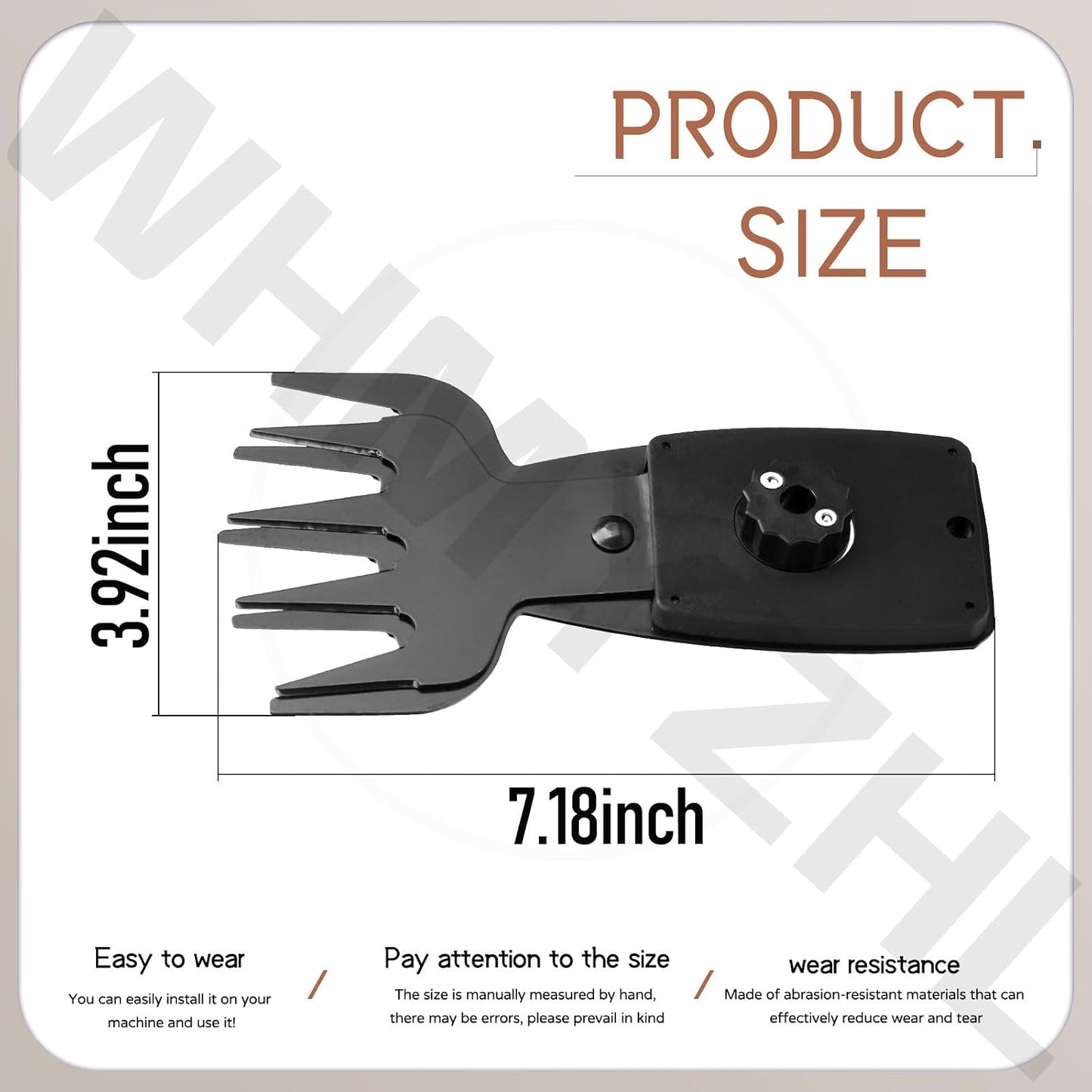 2 Pack 302348001 Hedge Trimmer Blade Assembly for Homelite Ryobi